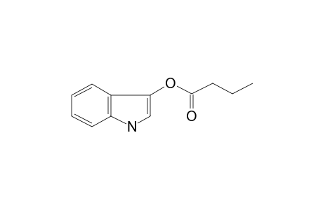 Butanoic acid, 1H-indol-3-yl ester