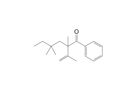 3-Benzoyl-2,3,5,5-tetramethyl-1-heptene