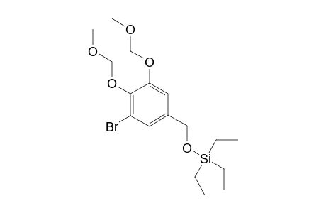 [3-bromanyl-4,5-bis(methoxymethoxy)phenyl]methoxy-triethyl-silane