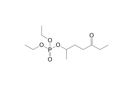 Diethyl (1-methyl-4-oxo-hexyl) phosphate
