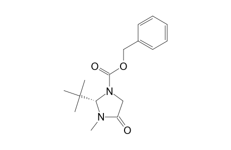 (S)-1-Z-2-tert-Butyl-3-methyl-4-imidazolidinone