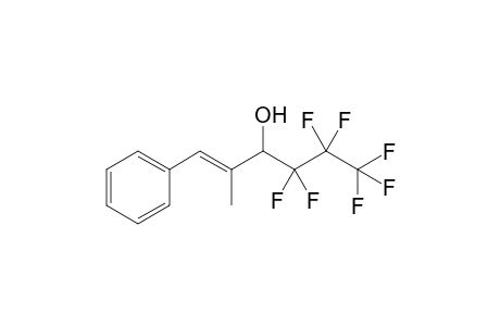 (E)-4,4,5,5,6,6,6-heptafluoro-2-methyl-1-phenyl-1-hexen-3-ol