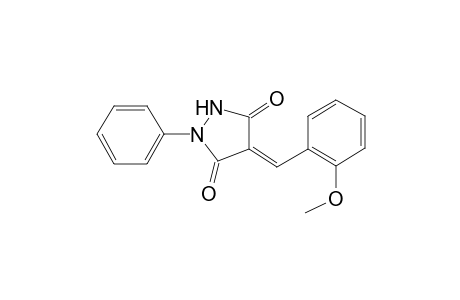 (4E)-4-(2-Methoxybenzylidene)-1-phenyl-3,5-pyrazolidinedione