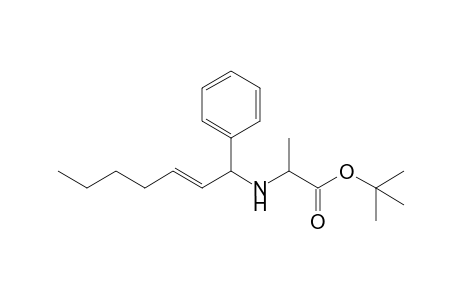 1-[(1,1-Dimethylethoxy)carbonyl]ethyl[(E)-1-phenyl-2-heptenyl]amine