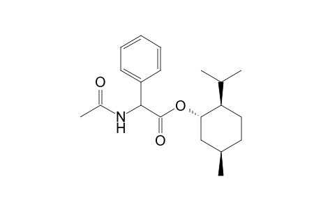 (1S,3S,4R)-3-Menthyl 2-acetylamino-2-phenylacetate