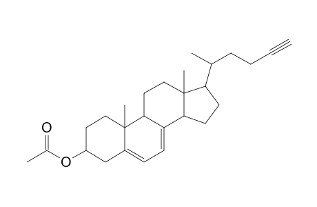 (17-hex-5-yn-2-yl-10,13-dimethyl-2,3,4,9,11,12,14,15,16,17-decahydro-1H-cyclopenta[a]phenanthren-3-yl) acetate