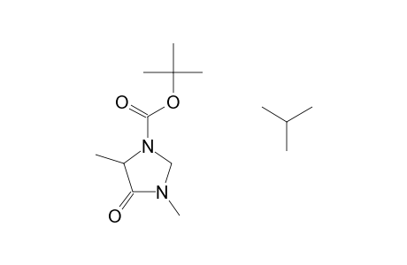 2-tert-BUTYL-3,5-DIMETHYL-4-OXOIMIDAZOLIDINE-1-CARBOXYLIC ACID, tert-BUTYL ESTER