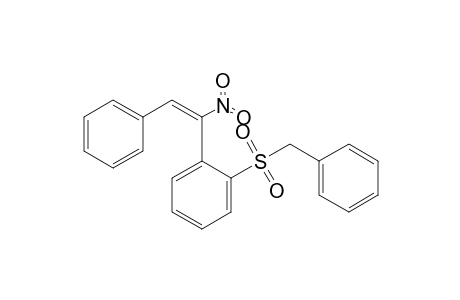 (E)-1-[2-(Benzylsulfonyl)phenyl]-1-nitro-2-phenylethene