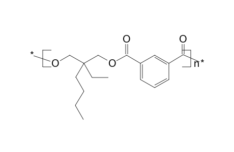 Poly(2-butyl-2-ethyl-1,3-propanediol isophthalate)
