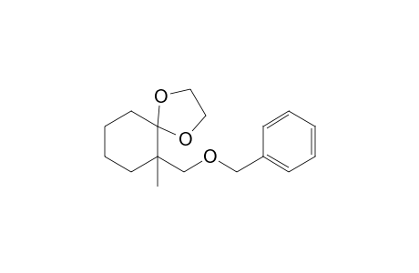 (6-Methyl-1,4-dioxaspiro[4,5]decan-6-yl)methyl benzyl ether