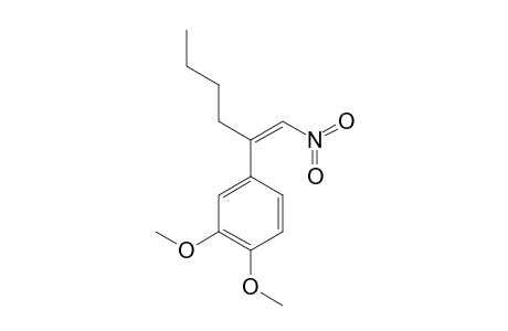 (Z)-1-NITRO-2-(3',4'-DIMETHOXY-PHENYL)-1-HEXENE