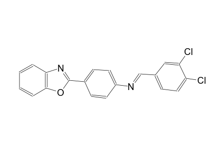 benzenamine, 4-(2-benzoxazolyl)-N-[(E)-(3,4-dichlorophenyl)methylidene]-