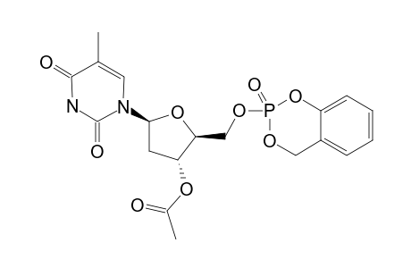 [S(P)]-CYCLO-SAL-3'-O-ACETYL-THYMIDINE-MONOPHOSPHATE