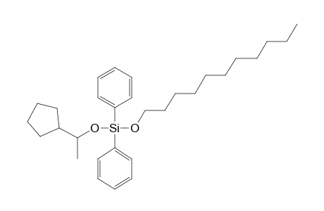 Silane, diphenyl(1-cyclopentylethoxy)undecyloxy-