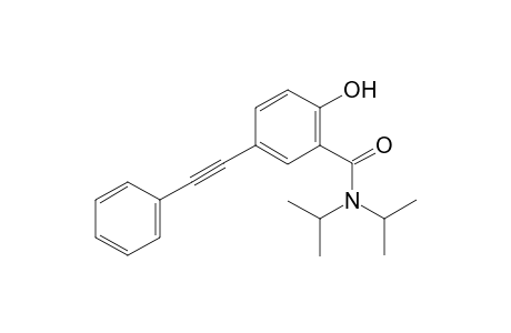 2-Hydroxy-N,N-diisopropyl-5-(phenylethynyl)benzamide