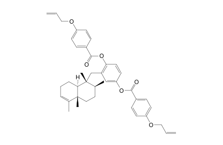 Di-p-allyloxybenzoyl avarol