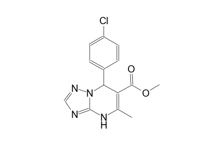 methyl 7-(4-chlorophenyl)-5-methyl-4,7-dihydro[1,2,4]triazolo[1,5-a]pyrimidine-6-carboxylate