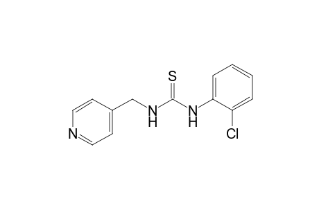 1-(o-chlorophenyl)-3-[(4-pyridyl)methyl]-2-thiourea