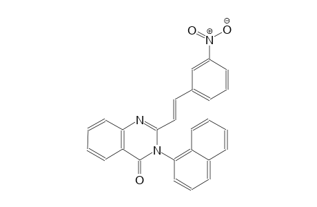 3-(1-naphthyl)-2-[(E)-2-(3-nitrophenyl)ethenyl]-4(3H)-quinazolinone