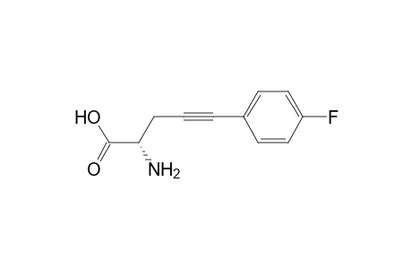 (S)-2-Amino-5-[4-fluorobenzene]pent-4-ynoic acid