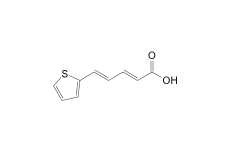(2E,4E)-5-(2-thienyl)penta-2,4-dienoic acid