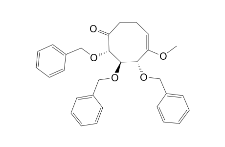 (3R,4R,5S)-3,4,5-TRI-(BENZYLOXY)-2-METHOXY-CYCLOOCT-1-ENE-6-ONE
