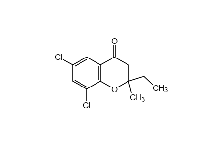 6,8-DICHLORO-2-ETHYL-2-METHYL-4-CHROMANONE