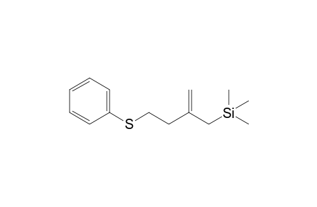 Trimethyl-(2-methylene-4-phenylsulfanyl-butyl)silane