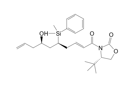 (2'E,4S,5'S,7'R)-4-tert-Butyl-3-[5'-dimethylphenylsilyl-7'-hydroxy-2',9'-decadienoyl]oxazolidin-2-one