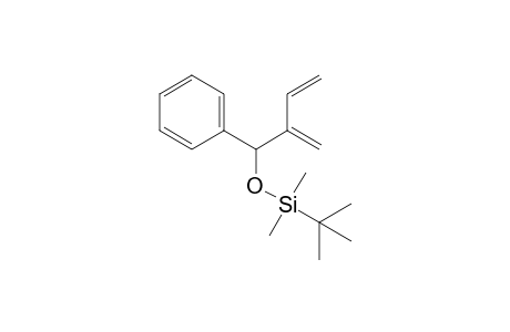 tert-Butyl-dimethyl-(2-methylene-1-phenyl-but-3-enoxy)silane