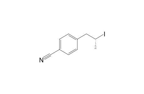 (R)-4-(2-iodopropyl)benzonitrile