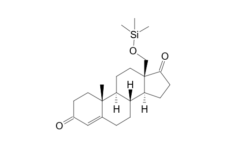 Monotrimethylsilyl- 18-Hydroxyandrostenedione