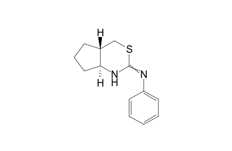 trans-(4aS,7aS)-N-phenyl-4,4a,5,6,7,7a-hexahydro-1H-cyclopenta[d][1,3]thiazin-2-imine