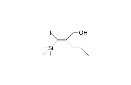 (Z)-3-Trimethylsilyl-3-iodo-2-propyl-2-propen-1-ol