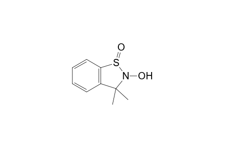 2,3-Dihydro-2-hydroxy-3,3-dimethyl[1,2]benzisothiazole 1-oxide