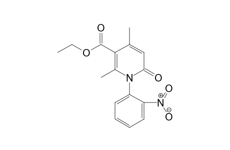 N-(2'-nitrophenyl)-5-carbethoxy-4,6-dimethyl-1,2-dihydropyrid-2-one