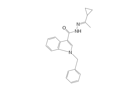 1-BENZYLINDOLE-3-CARBOXYLIC ACID, (1-CYCLOPROPYLETHYLIDENE)HYDRAZIDE