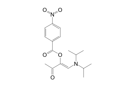 (Z)-4-(N,N-Diisopropylamino)-3-(p-nitrobenzoyloxy)-3-buten-2-one