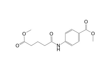benzoic acid, 4-[(5-methoxy-1,5-dioxopentyl)amino]-, methyl ester