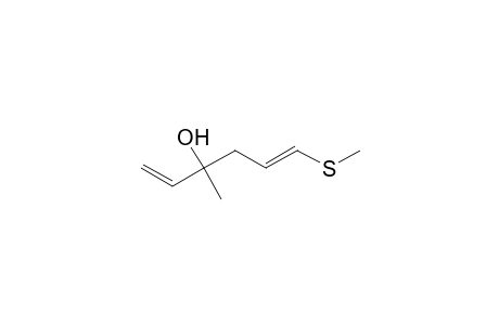 3-Methyl-6-(methylthio)hexa-1,5-dien-3-ol