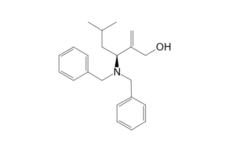 (S)-3-Dibenzylamino-5-methyl-2-methylidenehexan-1-ol
