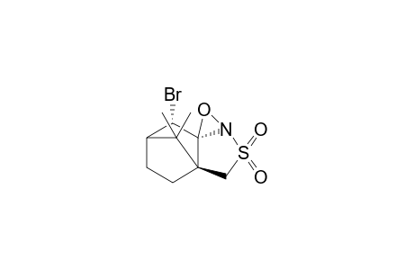 (4aS,8S,8aR)-8-Bromo-9,9-dimethyl-5,6,7,8-tetrahydro-4H-ra,7-mehtano-oxazirino[3,2-i][2,1]benzidothiazole 3,3-di-oxide