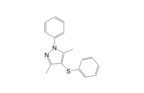1H-pyrazole, 3,5-dimethyl-1-phenyl-4-(phenylthio)-