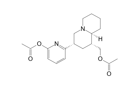 2H-Quinolizine-1-methanol, 3-[6-(acetyloxy)-2-pyridinyl]octahydro-, acetate (ester), (1.alpha.,3.alpha.,9a.alpha.)-
