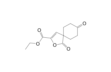 2-Oxaspiro[4.5]dec-3-ene-3-carboxylic acid, 1,8-dioxo-, ethyl ester