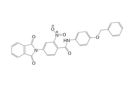 benzamide, 4-(1,3-dihydro-1,3-dioxo-2H-isoindol-2-yl)-2-nitro-N-[4-(phenylmethoxy)phenyl]-
