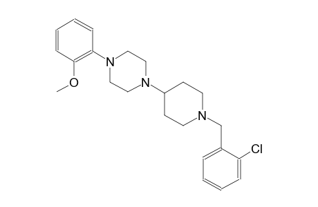 piperazine, 1-[1-[(2-chlorophenyl)methyl]-4-piperidinyl]-4-(2-methoxyphenyl)-