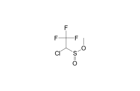 methyl 1-chloro-2,2,2-trifluoroethanesulfinoate