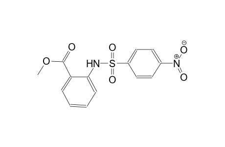 methyl 2-{[(4-nitrophenyl)sulfonyl]amino}benzoate
