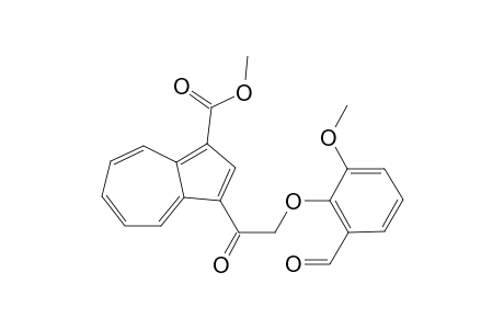 1-[2'-Formyl-6'-methoxyphenoxy)acetyl]-3-(methoxycarbonyl)azulene